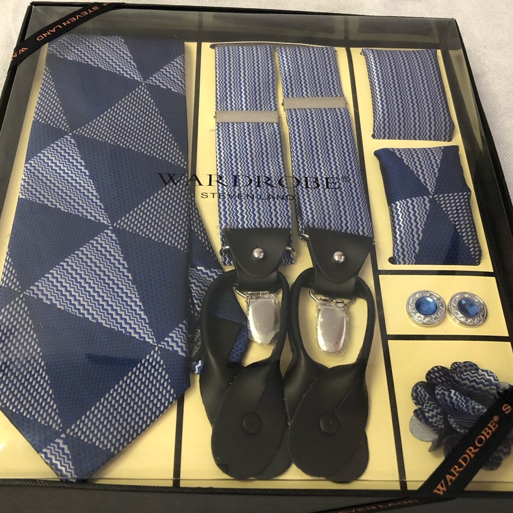 Men’s suspender/tie set